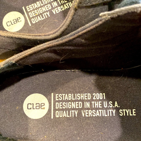 Clae Ellington Textile Men’s Shoes size 10 - Picture 5 of 11